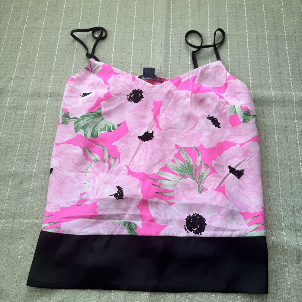 NWT French Connection Girls Pink Strappy Top Size 8